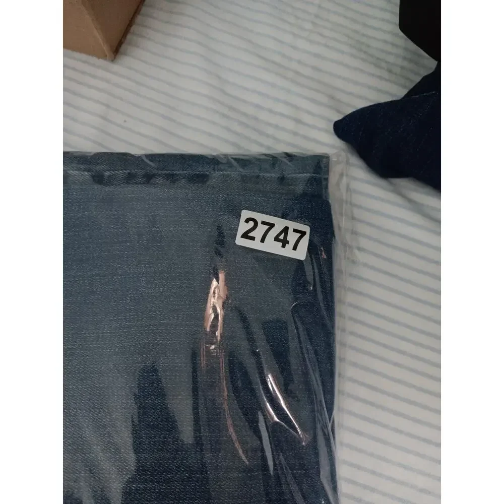 Lucky Brand 361 Vintage Straight Jeans Mens 33X31 Blue Whiskered Casual Street - Picture 14 of 14